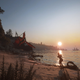 A sunset in A Plague Tale: Requiem.